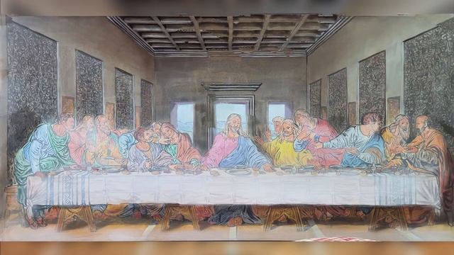 Код Да Винчи Раскрыт! “Тайная вечеря” по мотивам фрески Леонардо Да винчи смотреть онлайн