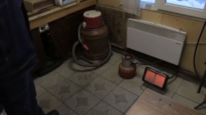 Газовый Обогреватель. РАСХОДЫ- на Отопление гаража, Инфракрасной Газовой Горелкой.Neo Clima.