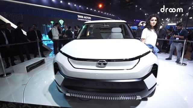 Tata Sierra Electric SUV | Unveiled at Auto Expo 2020 смотреть онлайн