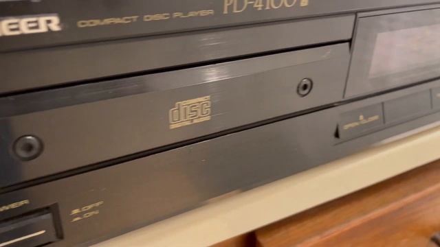 Vintage Pioneer Compact Disc Player PD-4100 CD Player - FOR PARTS OR REPAIR смотреть онлайн