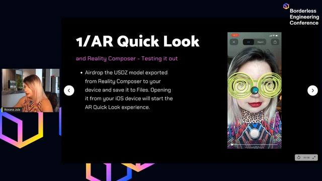 Augmented reality face filters with iOS - Roxana Jula смотреть онлайн