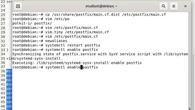 CONFIGURATION D'UN WEBMAIL SUR DEBIAN (DNS DHCP NGINX POSTFIX DOVECOT MAILX THUNDERBIRD VIDEO 2 смотреть онлайн