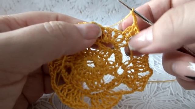 Салфетка крючком Ажурные узоры  крючком схемы Crochet Pattern