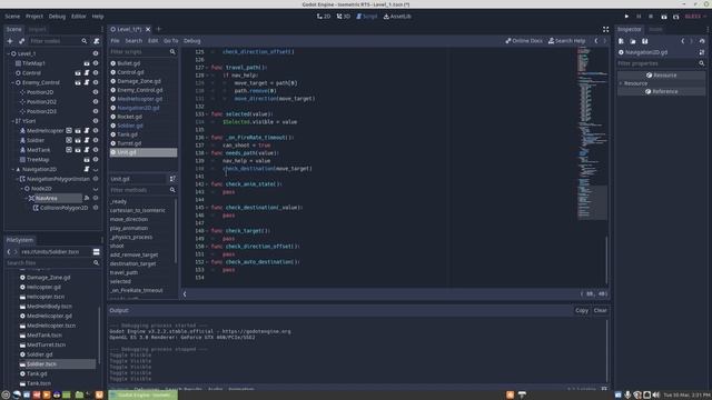 Godot isometric project obstacle navigation смотреть онлайн