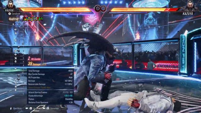 Tekken 8 (PS5) - Practice - First Time EWGF Input Practice - "Am I doing it right?" смотреть онлайн