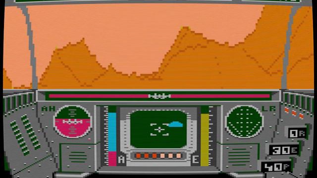 Atari 7800 Rescue On Fractalus
