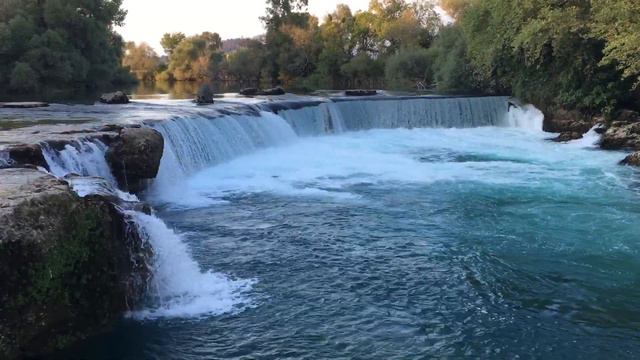 Manavgat Şelalesi, Antalya (Side) Meditasyon Su Sesi Waterfall, Водопад манавгат #manavgat