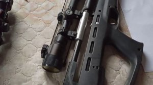 Настройка оптического прицела пневматической винтовки.