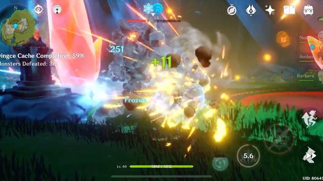 Genshin Impact - Chi of Guyun - Boss Round - Protect Qingce Cache [Quest] - Solo Play смотреть онлайн