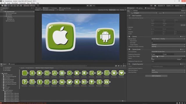 ОПТИМИЗАЦИЯ ИНТЕРФЕЙСА В UNITY смотреть онлайн
