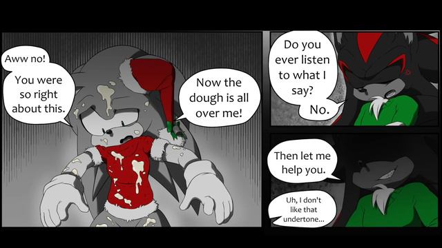 Sonadow mini Christmas comic dubs 🎄 смотреть онлайн