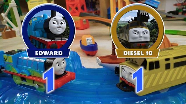 Who Is The Best Treasure Catcher? Who Is Faster? Accidents Will Happen -Thomas And Friends
