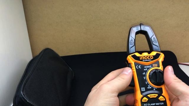 Ingco αμπεροτσιμπιδα Ac clamp meter Dcm6003 смотреть онлайн