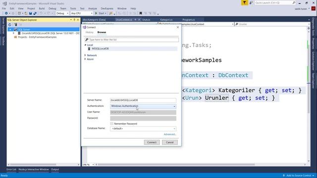 26-Asp.Net Mvc Dersleri-ConnectionString смотреть онлайн