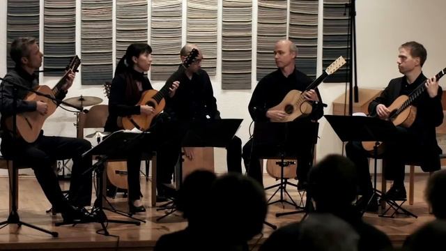 Barrios Guitar Quartet - live!- Piccinini Chiaconna смотреть онлайн