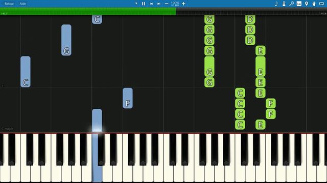 piano tutorial "TRY EVERYTHING" from Disney Zootopia, Shakira, with free sheet music, in C смотреть онлайн