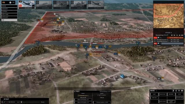Ultimate High Ground Defense 1944 - Tiger Tank Last Stand | Steel Division II Gameplay смотреть онлайн