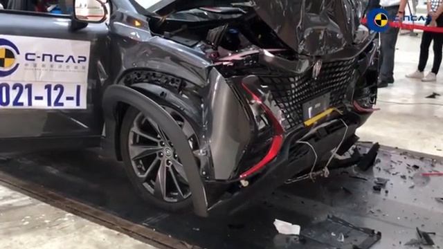 Краш-Тест Changan UNI-T на лобовой удар (Crash & Safety Tests: Changan UNI-T frontal impact test) смотреть онлайн