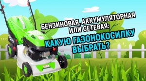 Бензиновая, аккумуляторная или сетевая: какую газонокосилку выбрать?
