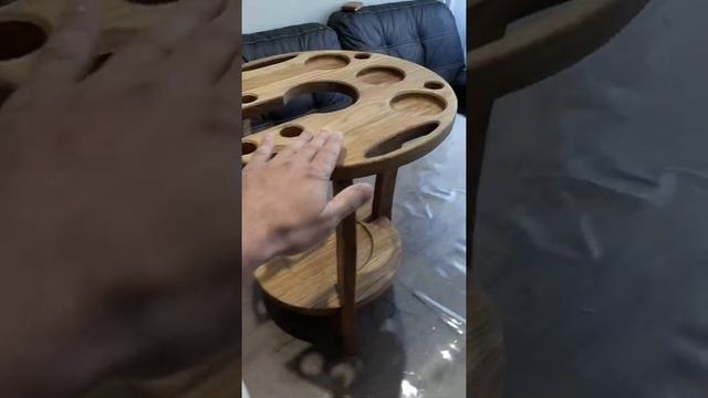 Распаковка кальянного столика из дуба, видеоотщыв смотреть онлайн