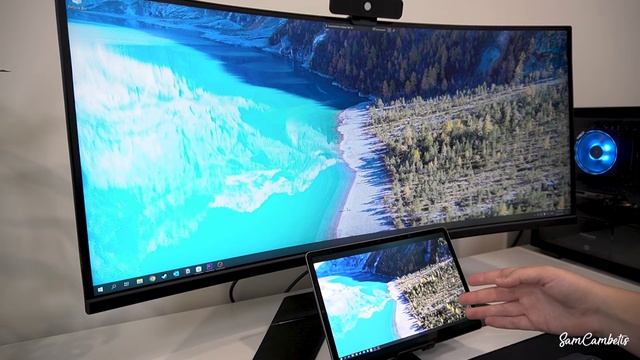 How to use your Samsung Tablet as a second PC monitor смотреть онлайн