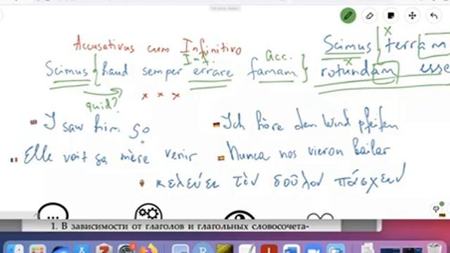 Латинский. Урок 3. Accusativus cum Infinitivo смотреть онлайн