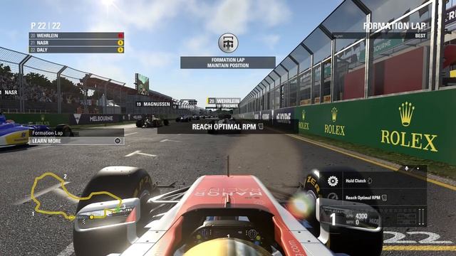 F1 2016 CAREER MODE PART 1: AUSTRALIA смотреть онлайн