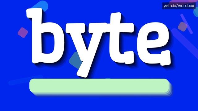 BYTE - HOW TO PRONOUNCE IT? #byte смотреть онлайн