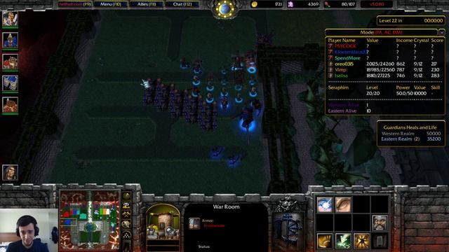 Warcraft 3 Classic: HellHalt TD Competitive #152 - Twitch Thinks Vimp and I Are Horney Men! смотреть онлайн
