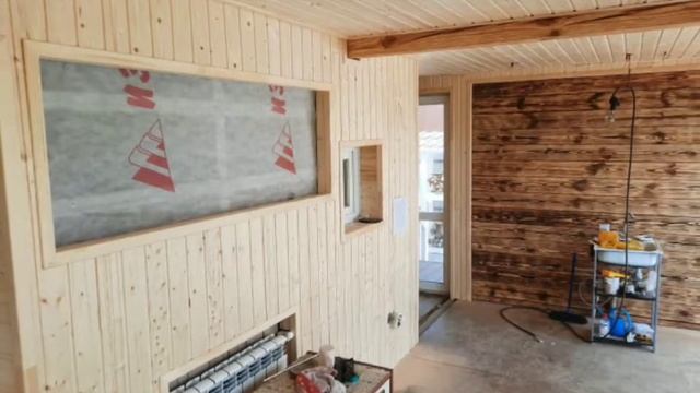 Красивая веранда из Ели категории "А" смотреть онлайн