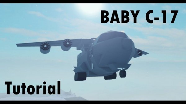 Baby c-17 | plane crazy | tutorial