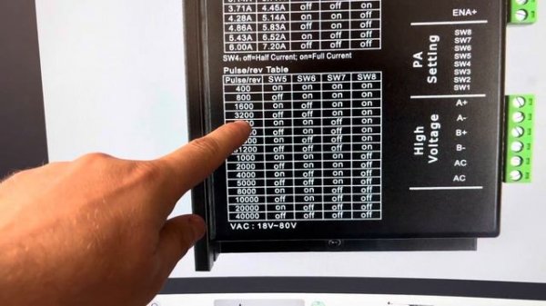Станок на NCStudio 5 не дает выставить скорость больше 8812 мм/сек решение