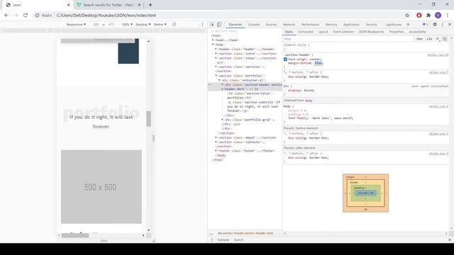 Как создать одностраничный сайт из PSD. Адаптивная верстка. Выпуск #5 [2021] смотреть онлайн