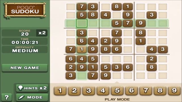 Pogo Sudoku #3 ~ Medium Difficulty #2 смотреть онлайн