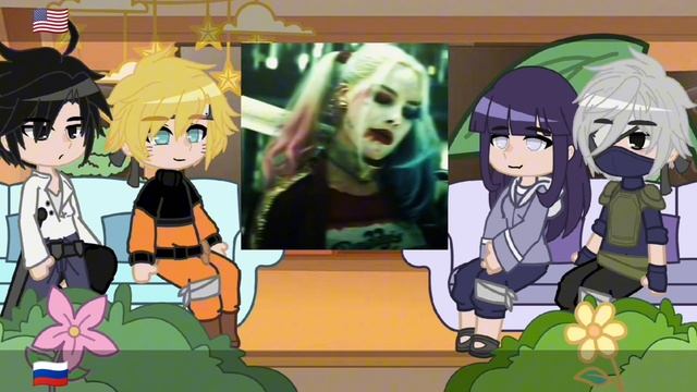 ?Team7+Hinata react to Sakura as Harley Quinn????? смотреть онлайн