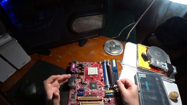 Установка DDR2 памяти в слот DDR1. Лайфхак! смотреть онлайн