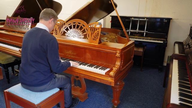 Bluthner model 6 grand piano for sale at The Piano Gallery, Faringdon смотреть онлайн