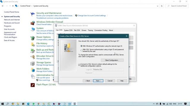 ODBC CONNECTION смотреть онлайн