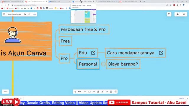 1 Canva untuk UMKM live - Pelaku UMKM harus belajar canva! смотреть онлайн