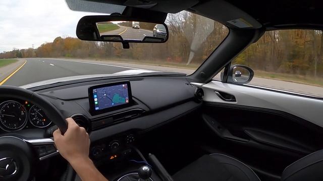 2020 Mazda MX-5 Miata Club (Manual Convertible) - POV Review смотреть онлайн