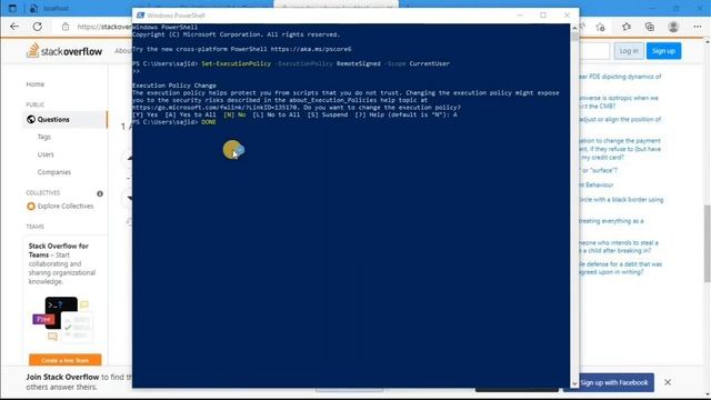 cannot be loadded because running script is disabled || visual studio errros fixed 2022 смотреть онлайн