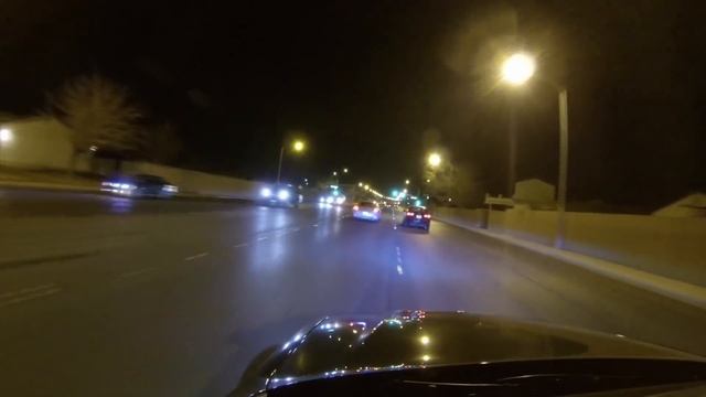 GoPro Hero 3 Black 1080p 60 Fps Night Time -Cop Stop смотреть онлайн