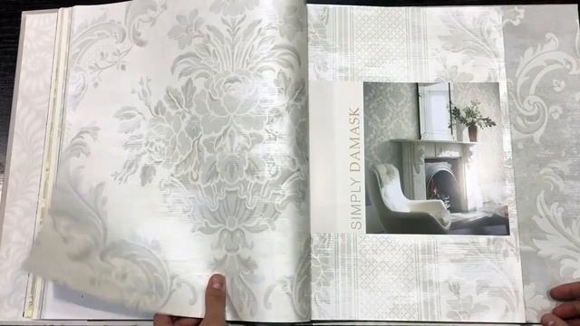Обои Simply Damask бренда KT Exclusive Обзор каталога смотреть онлайн