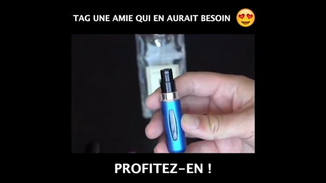 Flacon de parfum 5ml rechargeable ! смотреть онлайн