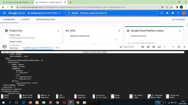 Running a MongoDB Database in Kubernetes with StatefulSets смотреть онлайн