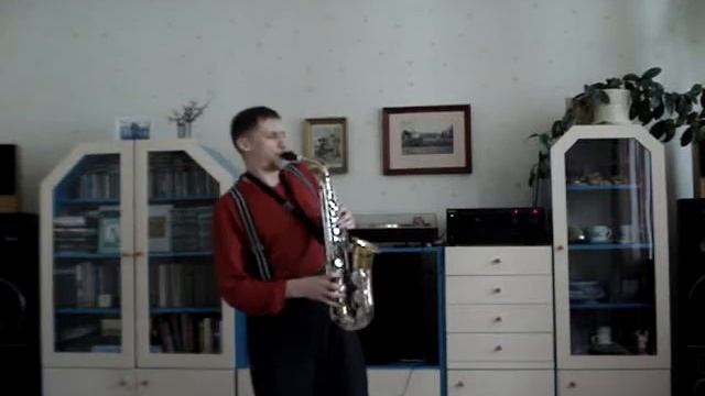 Белые розы!!Кавер!(саксофон)sax смотреть онлайн