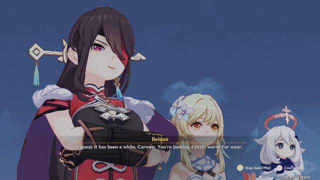 Lumine and Beidou Beat Down Treasure Hoarders | Integration by Night All Cutscenes (Genshin Impact) смотреть онлайн