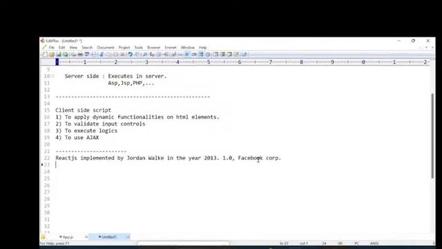 REACT JS tutorials by Mr. Swamy Naidu Sir смотреть онлайн
