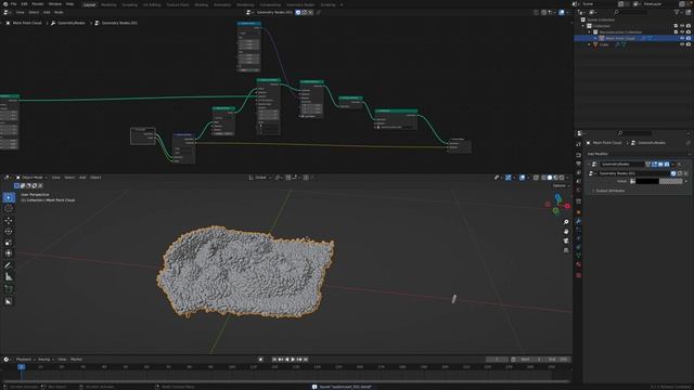 LIVENODING / Sushi Rice Art Using Geometry Nodes and Point Cloud смотреть онлайн
