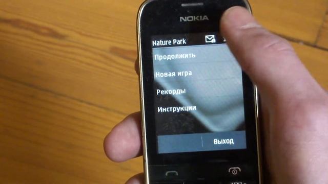 Встроенные игры на Nokia Asha 202 (Games)
